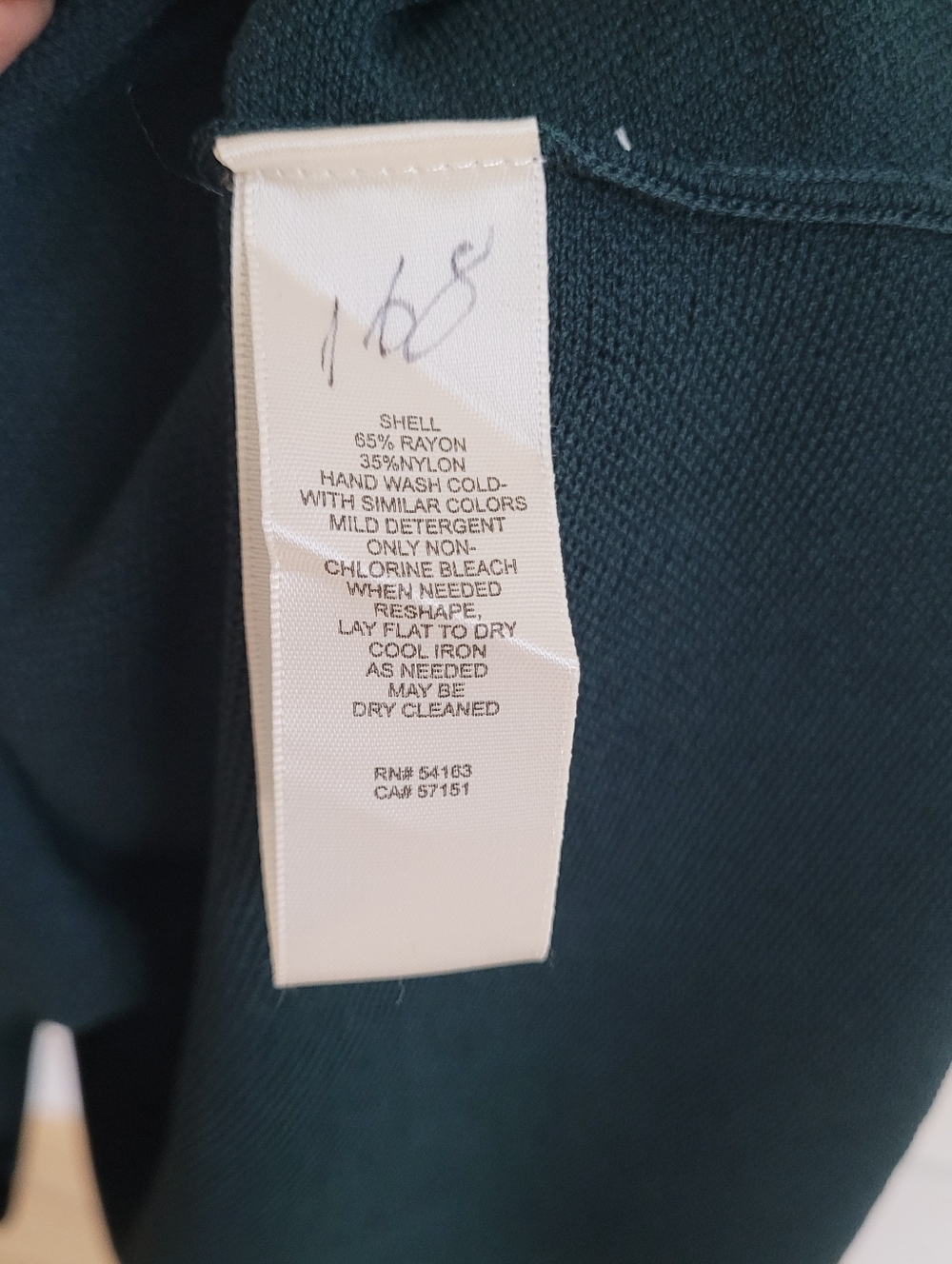 Eliza J Classic Dark Green Belted Midi Dress Size Small - Picture 5 of 5